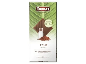Torras Tejcsokoládé hozáadott cukor nélkül, édesítőszerrel 100g