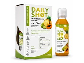 Multi 4U Daily Shot - Ananász & Papaya lime-mal 4x175 ml