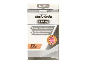 JutaVit Aktív szén tbl. 50db 250 mg