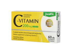 JutaVit C-vitamin 200mg tabletta 60db