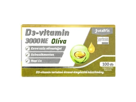 JutaVit D3-vitamin 3000 NE Oliva 100db