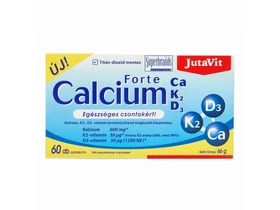 Jutavit Calcium Forte Ca/K2/D3 60 db Filmtabletta