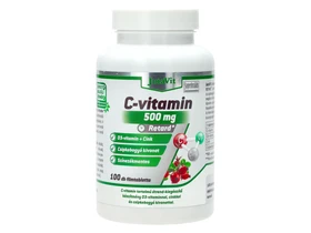 JutaVit C-500 + D3 nyújtott csipkebogyó filmtabletta 100db
