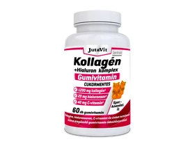 Jutavit Kollagén + Hialuron Komplex Cukormentes Gumivitamin 60 db