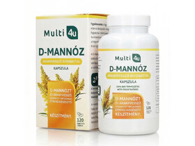 Multi 4U D-mannose kapszula aranyvessző kivonattal 120db
