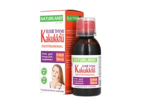 Naturland Elixir Thymi Kakukkfű Szirup Édesítőszerekkel 150ml