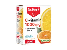 Dr. Herz C vitamin 1000 mg + D3-vitamin 1000NE 60db