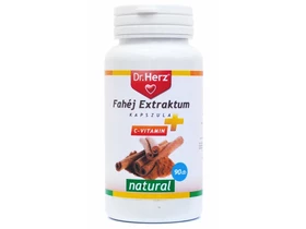Dr.Herz Fahéj Extraktum és C-vitamin kapszula 90db