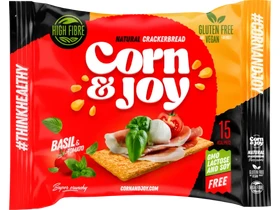 Corn&Joy Extrudált kenyér 80g - Paradicsom-bazsalikom