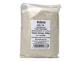 Paleolit Kelta Tengeri Só  Finom  Szemcsés 500 g