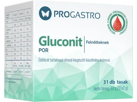 ProGastro Gluconit Élőflórát tartalmazó étrend-kiegészítő készítmény krómmal 31 tasak