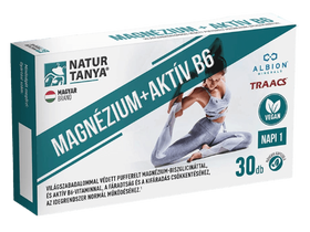NaturTanya Vegán Magnézium + Aktív B6 30db