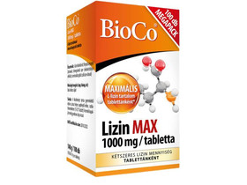 BioCo Lizin Max 1000mg Megapack tabletta 100db
