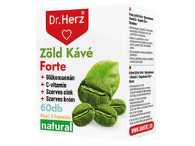 DR Herz Zöld Kávé Forte + C-vitamin+Glükomannán 60db