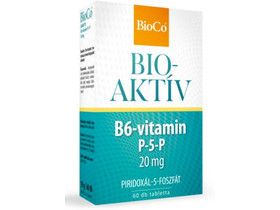 BioCo BIOAKTÍV B-6 vitamin P-5-P 20mg 60db