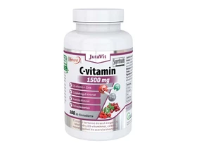 JutaVit C-Vitamin 1500mg + csipkebogyó + Acerola + D3 + Cink 100db