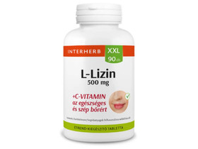 Interherb XXL 90 db L-lizin 500 mg+C-vitamin kapszula
