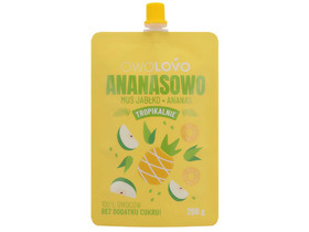 OWOLOVO Alma-ananász tropical gyümölcspüré 200g