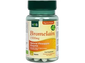 H&B Bromelain Enzim tabletta 1500 mg 60 db
