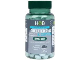 H&B Cink 25 mg+Réz tabletta 120 db