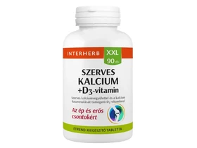Interherb XXL 90 db Szerves KALCIUM+D3-vitamin tabletta