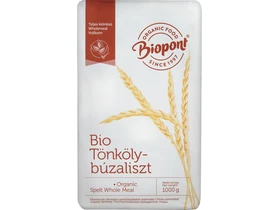 Biopont BIO Tönkölybúzaliszt teljes kiőrlésű (TGL-300) 1 kg