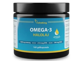 Vitaking Triglicerid halolaj Omega-3 1200mg 160db