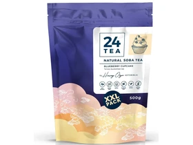 24 tea Natural Soba tea Áfonyás-vaníliás muffin ízű XXL 500g