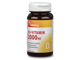 Vitaking D3-vitamin 2000 NE kapszula 90db