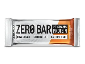 BioTech USA Zero Bar Csokoládé-karamell ízű 50 g