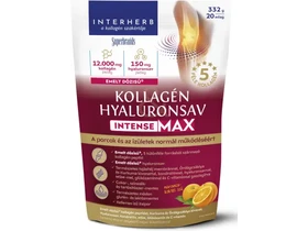 Interherb Kollagén&Hyaluronsav IntenseMAX nádcukorral Narancskoktél ízű 332 g