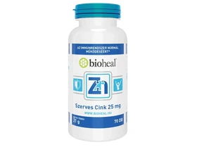 Bioheal Szerves Cink 25 mg 70 db