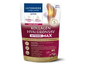 interherb Kollagén&Hyaluronsav Porcépítő italpor Intense-Max meggy ízű 340 g