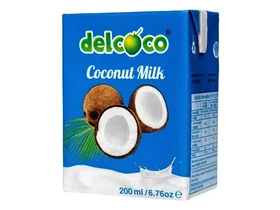 Delcoco Kókusztejszín light 200 ml 17% kókuszolaj tartalommal