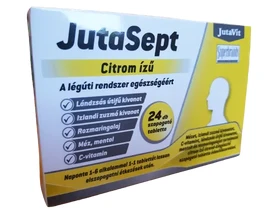 Jutavit Jutasept szopogató tabletta Citrom 24 db