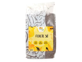 Bulkshop Fekete só, finom 500g