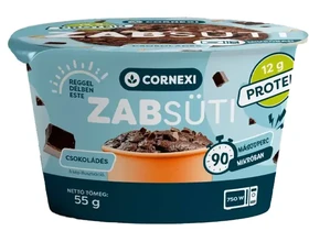 Cornexi Protein Zabsüti - csokoládés alappor zabbal, poharas sütemény készítéséhez 55g