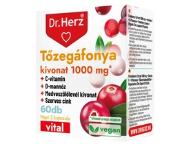 Dr. Herz Tőzegáfonya kivonat 1000mg 60db kapszula