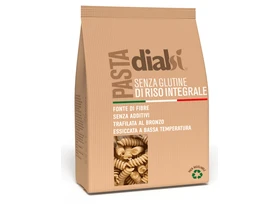 Dialsi Gluténmentes Barna Riszliszt Tészta Fusilli/Orsó 400 g