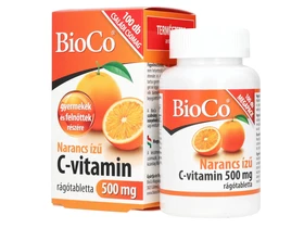 BioCo Narancs ízű C-vitamin 500 mg rágótabletta 100db