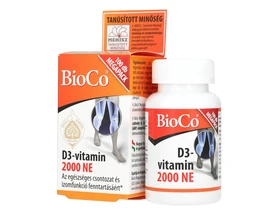 BioCo D3 2000NE Vitamin tabletta 100db