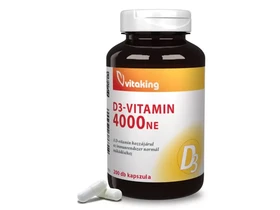 Vitaking D3-vitamin 4000NE kapszula 200db