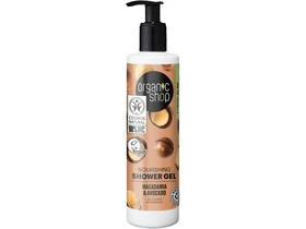 Organic Shop Tápláló Tusfürdő Makadámdióval és Avokádóval 280ml