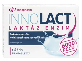 InnoPharm InnoLact Laktáz Enzim 6000 FCCU filmtabletta 60db