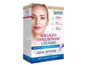Interherb Kollagén&Hyaluronsav&Ceramid Szépségformula Aqua Intense Tabletta 30 db