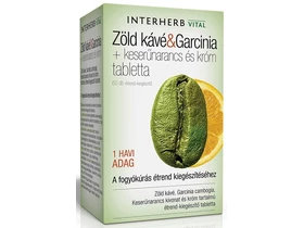 Interherb Vital zöldkávé & garcinia tabletta 60db