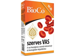 BioCo Szerves Vas tabletta 90 db