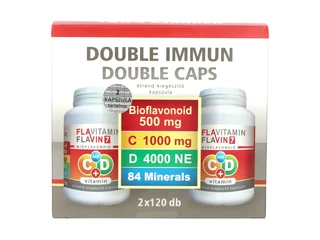 Flavitamin Double Immun C+D vitamin 2 x120db