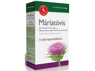 Interherb NAPI1 Máriatövis Extraktum 30 db