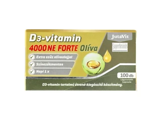 JutaVit D3-vitamin 4000NE Olíva 100db